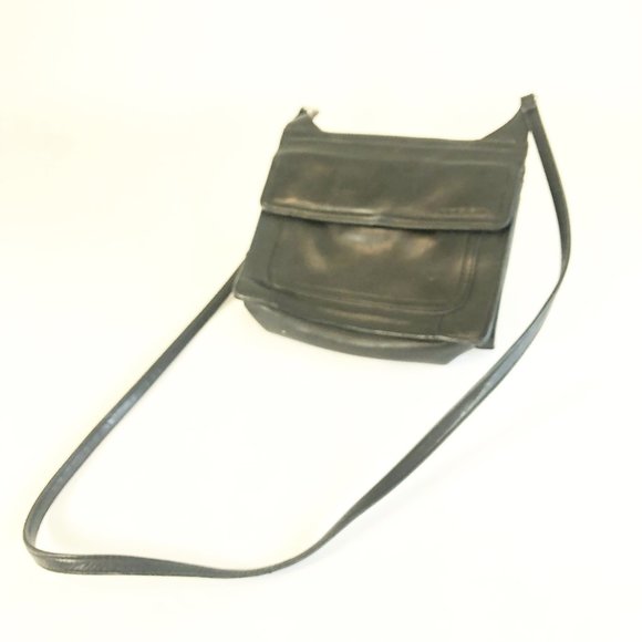 fossil leather travel bag